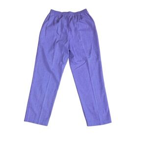 Act III VINTAGE Lavender‎ Purple Crinkle Material Pull on Pants Size 18